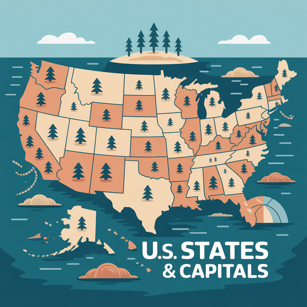 U.S. States & Capitals